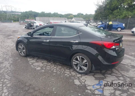 2015 Hyundai Elantra Limited из США, поврежденный, VIN 5NPDH4AE2FH577023